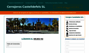 Cerrajeroscastelldefels24h.es thumbnail