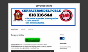 Cerrajerosdemislata.com thumbnail