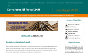 Cerrajeroselraval.net thumbnail