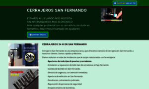 Cerrajerosensanfernando.com thumbnail