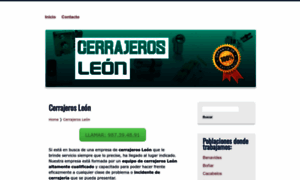 Cerrajerosleon.com thumbnail