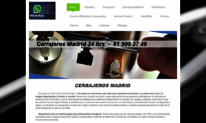 Cerrajerosmadrid24hrs.com thumbnail