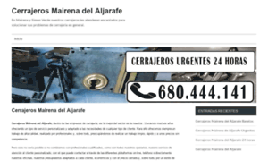 Cerrajerosmairenadelaljarafe.com thumbnail