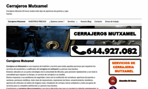 Cerrajerosmutxamel.es thumbnail