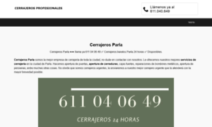 Cerrajerosparla.club thumbnail