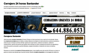 Cerrajerossantander.net thumbnail