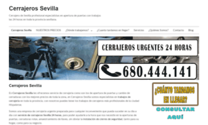 Cerrajerossevilla.com thumbnail