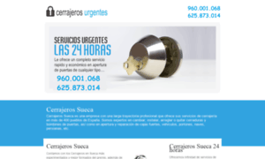 Cerrajerossueca.es thumbnail