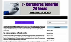 Cerrajerostenerife.com thumbnail