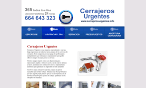 Cerrajerosurgentes.info thumbnail