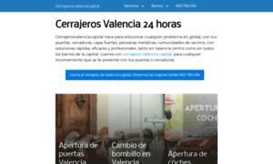 Cerrajerosvalencia.capital thumbnail