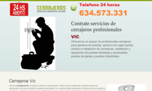 Cerrajerosvicbarcelona.es thumbnail