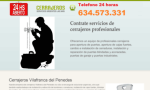 Cerrajerosvilafrancadelpenedesbarcelona.es thumbnail