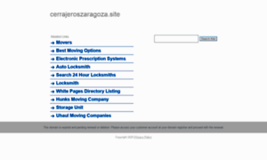 Cerrajeroszaragoza.site thumbnail