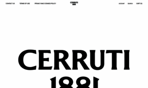Cerruti.com thumbnail