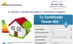 Certificacionenergetica.reformadisimo.es thumbnail