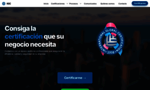 Certificacionglobal.com thumbnail