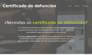 Certificado-defuncion.com thumbnail