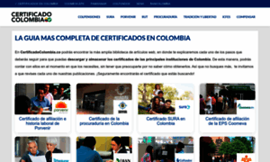 Certificadocolombia.co thumbnail