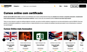Certificadocursosonline.com thumbnail