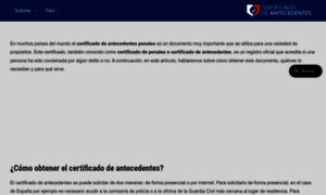 Certificadodeantecedentes.com thumbnail