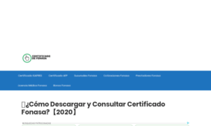 Certificadodefonasa.cl thumbnail