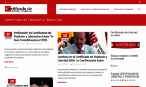 Certificadodelibertad.com thumbnail