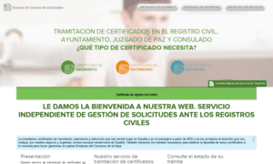 Certificadodelregistrocivil.es thumbnail