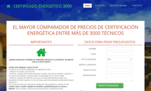 Certificadoenergetico3000.es thumbnail