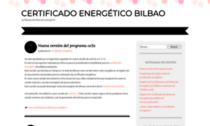 Certificadoenergeticobilbao.wordpress.com thumbnail