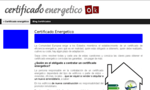 Certificadoenergeticook.com thumbnail