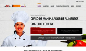 Certificadomanipuladoralimentos.es thumbnail