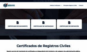 Certificadoregistrocivil.com thumbnail