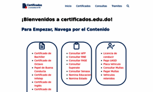 Certificados.edu.do thumbnail