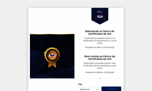 Certificados.iga-la.com thumbnail