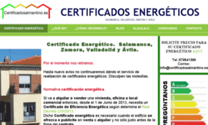 Certificadosalmantino.es thumbnail