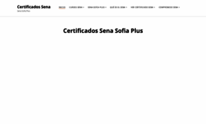 Certificadossena.net.co thumbnail