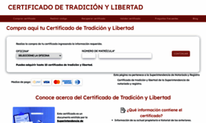 Certificadostradicionylibertad.co thumbnail