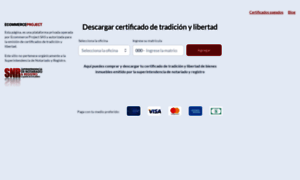Certificadotradicionylibertad.com.co thumbnail