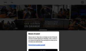 Cerveceriaquilmes.gupy.io thumbnail