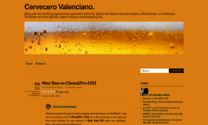 Cervecerovalenciano.wordpress.com thumbnail