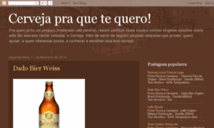 Cervejapraquetequero.blogspot.com thumbnail