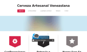 Cervezaartesanalvenezolana.com.ve thumbnail