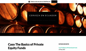 Cervezaenecuador.wordpress.com thumbnail