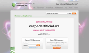 Cespedartificial.ws thumbnail