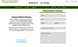 Cespedartificialalicante.net thumbnail