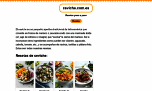 Ceviche.com.es thumbnail