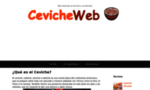 Cevicheweb.com thumbnail