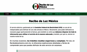 Cferecibodeluz.com.mx thumbnail