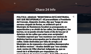 Chaco24info.blogspot.com thumbnail